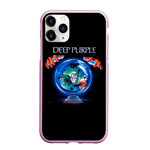 Чехол iPhone 11 Pro матовый Slaves and Masters - Deep Purple / 3D-Розовый – фото 1