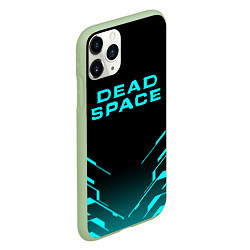 Чехол iPhone 11 Pro матовый DEAD SPACE МЁРТВЫЙ КОСМОС, цвет: 3D-салатовый — фото 2