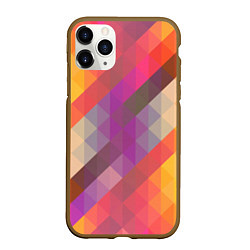 Чехол iPhone 11 Pro матовый Vivid gradient