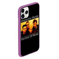 Чехол iPhone 11 Pro матовый Rareties of Mode - Depeche Mode, цвет: 3D-фиолетовый — фото 2