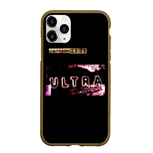 Чехол iPhone 11 Pro матовый Ultra - Depeche Mode / 3D-Коричневый – фото 1