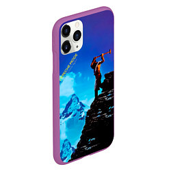 Чехол iPhone 11 Pro матовый Construction Time Again - Depeche Mode, цвет: 3D-фиолетовый — фото 2