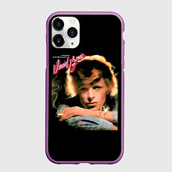 Чехол iPhone 11 Pro матовый Young Americans - David Bowie, цвет: 3D-фиолетовый