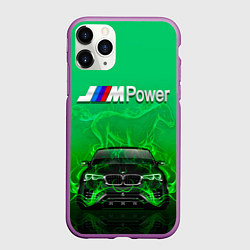 Чехол iPhone 11 Pro матовый BMW GREEN STYLE