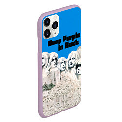 Чехол iPhone 11 Pro матовый Deep Purple in Rock, цвет: 3D-сиреневый — фото 2