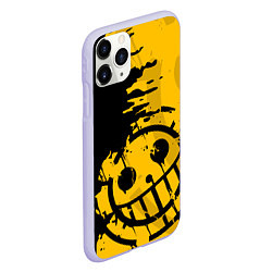 Чехол iPhone 11 Pro матовый ONE PIECE PIRATES ПИРАТЫ, цвет: 3D-светло-сиреневый — фото 2