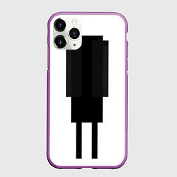 Чехол iPhone 11 Pro матовый Ну как я тебе, цвет: 3D-фиолетовый