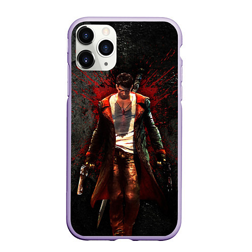 Чехол iPhone 11 Pro матовый Dante Definitive B / 3D-Светло-сиреневый – фото 1