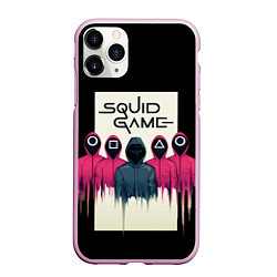 Чехол iPhone 11 Pro матовый Squid Game: Отряд стражей