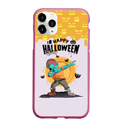 Чехол iPhone 11 Pro матовый Dab zombie halloween