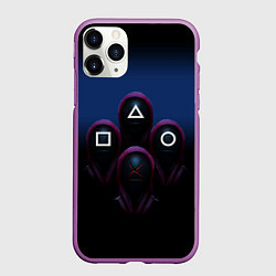 Чехол iPhone 11 Pro матовый GUARDS SQUID GAME