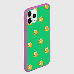 Чехол iPhone 11 Pro матовый Лишняя кружечка, цвет: 3D-фиолетовый — фото 2