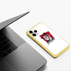 Чехол iPhone 11 Pro матовый Oh my God Joseph, цвет: 3D-желтый — фото 2