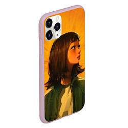 Чехол iPhone 11 Pro матовый 240 Чи Ён, цвет: 3D-розовый — фото 2