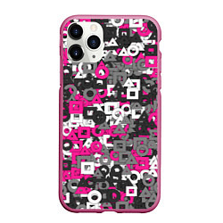 Чехол iPhone 11 Pro матовый Squid Game Camo