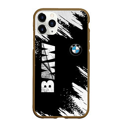 Чехол iPhone 11 Pro матовый BMW GRUNGE БМВ ГРАНЖ