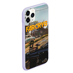 Чехол iPhone 11 Pro матовый Far Cry 6 game art, цвет: 3D-светло-сиреневый — фото 2