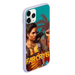 Чехол iPhone 11 Pro матовый Far Cry Dani Rojas, цвет: 3D-светло-сиреневый — фото 2