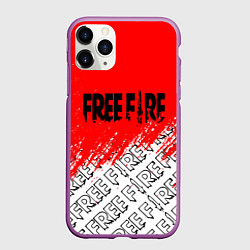 Чехол iPhone 11 Pro матовый Фри фаер День Booyah,, цвет: 3D-фиолетовый
