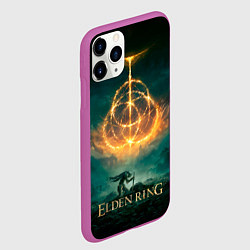 Чехол iPhone 11 Pro матовый Elden Ring Game Art, цвет: 3D-фиолетовый — фото 2
