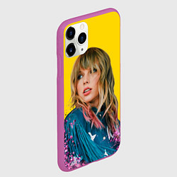 Чехол iPhone 11 Pro матовый Красотка Тейлор, цвет: 3D-фиолетовый — фото 2