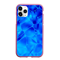 Чехол iPhone 11 Pro матовый Ice Under Water, цвет: 3D-малиновый