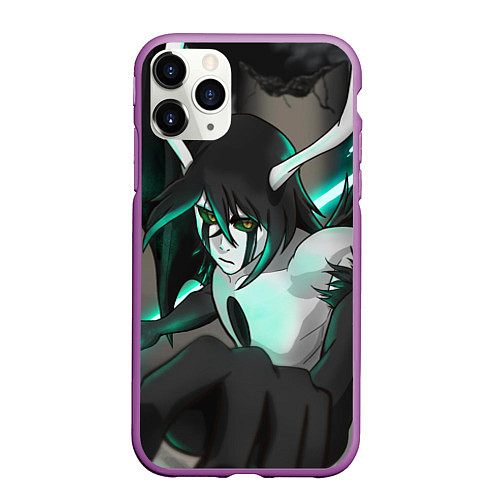 Чехол iPhone 11 Pro матовый Улькиорра Сифер Ulquiorra / 3D-Фиолетовый – фото 1