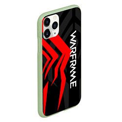 Чехол iPhone 11 Pro матовый WAFRAME STALKER LOGO RED ВАРФРЕЙМ СТАЛКЕР, цвет: 3D-салатовый — фото 2