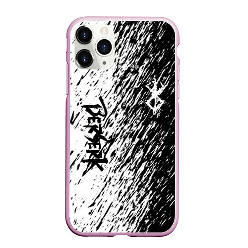 Чехол iPhone 11 Pro матовый Anime Berserk / 3D-Розовый – фото 1