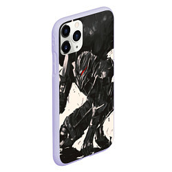 Чехол iPhone 11 Pro матовый BERSERK ILLUSTRATION БЕРСЕРК, цвет: 3D-светло-сиреневый — фото 2