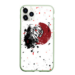 Чехол iPhone 11 Pro матовый Berserk Берсерк, цвет: 3D-салатовый