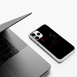 Чехол iPhone 11 Pro матовый Берсерк berserk аниме,, цвет: 3D-белый — фото 2