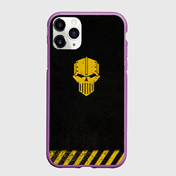 Чехол iPhone 11 Pro матовый Железные Воины до Ереси цвет легиона, цвет: 3D-фиолетовый
