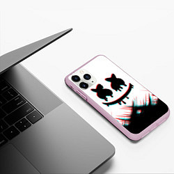 Чехол iPhone 11 Pro матовый MARSHMELLO HALLOWEEN, цвет: 3D-розовый — фото 2