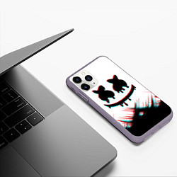 Чехол iPhone 11 Pro матовый MARSHMELLO HALLOWEEN, цвет: 3D-серый — фото 2