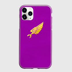 Чехол iPhone 11 Pro матовый Дети Императора до Ереси Хоруса цвет легиона, цвет: 3D-фиолетовый