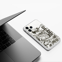 Чехол iPhone 11 Pro матовый Gears 5 Gears of War - Кейт Диаз, цвет: 3D-белый — фото 2