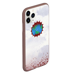 Чехол iPhone 11 Pro матовый Пожиратели миров до Ереси цвет легиона, цвет: 3D-коричневый — фото 2