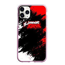 Чехол iPhone 11 Pro матовый Friday Night Funkin - логотип игры