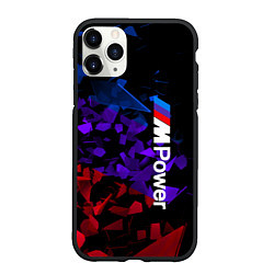 Чехол iPhone 11 Pro матовый MPower BMW Осколки стекла