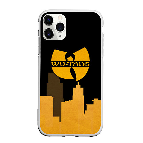 Чехол iPhone 11 Pro матовый WU-TANG CLAN CITY / 3D-Белый – фото 1