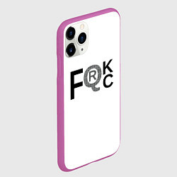 Чехол iPhone 11 Pro матовый FQRck - Локдаун, цвет: 3D-фиолетовый — фото 2