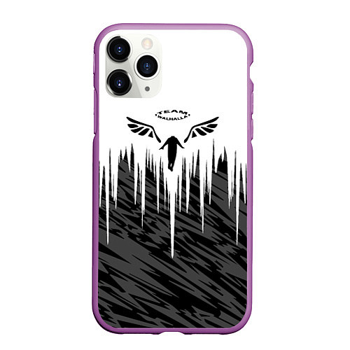 Чехол iPhone 11 Pro матовый Tokyo Revengers: Valhalla / 3D-Фиолетовый – фото 1