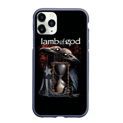 Чехол iPhone 11 Pro матовый Время уходит LOG