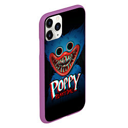 Чехол iPhone 11 Pro матовый Poppy Playtime, цвет: 3D-фиолетовый — фото 2