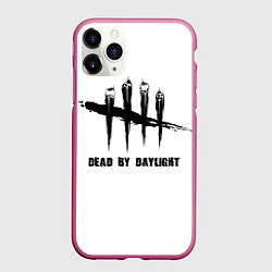 Чехол iPhone 11 Pro матовый DEAD BY DAYLIGHT FLO, цвет: 3D-малиновый