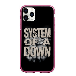 Чехол iPhone 11 Pro матовый System of a Down