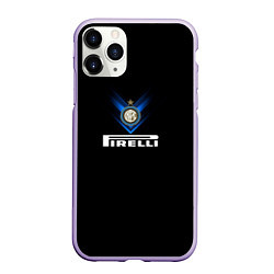 Чехол iPhone 11 Pro матовый Forza Neradzzurri, цвет: 3D-светло-сиреневый