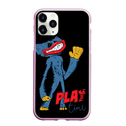 Чехол iPhone 11 Pro матовый Comics Poppy Huggy Wuggy Playtime, цвет: 3D-розовый