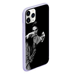 Чехол iPhone 11 Pro матовый Wild Bones, цвет: 3D-светло-сиреневый — фото 2